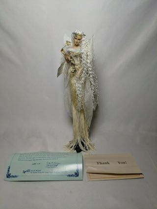 Angel Of Hope 15 " Duck House Tassel Doll Fairy W/coa & Box