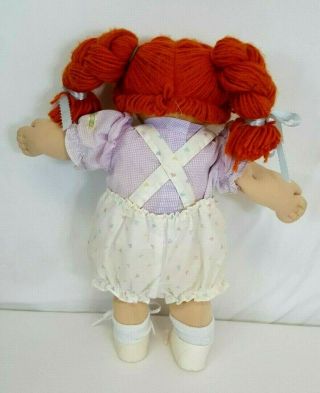 Coleco CABBAGE PATCH KIDS Red Hair Blue Eyes w Clothes & Shoes 16 