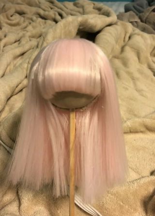 Bjd 1/4 Wig Soft Baby Pink