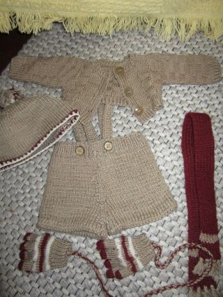 Outfit 5 piece for Kathe Kruse doll 1 puppe 1 (43cm) wide hips NO DOLL 3