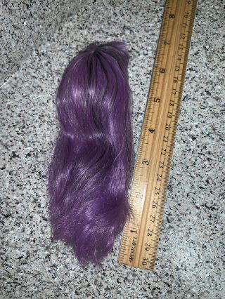 Monster High Doll Long Hair Purple Wig Only From Create A Monster Set