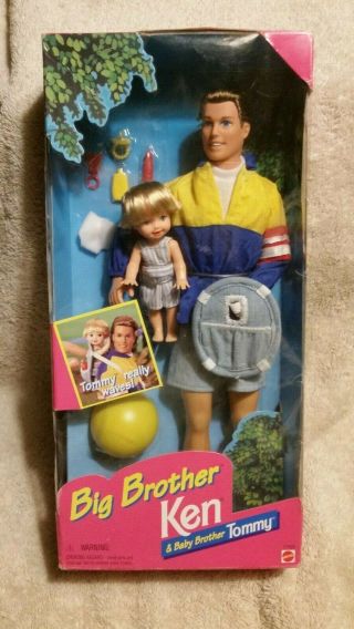 Mattel Big Brother Ken And Baby Brother Tommy 17055