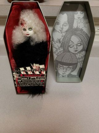 Mezco Living Dead Dolls " Hollywood " Series 5 And Cellophane Wrap