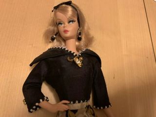 Mattel Silkstone Barbie,  Beaded Top,  Floral Skirt,  Brooch,  Blonde Hair,  See Notes 3