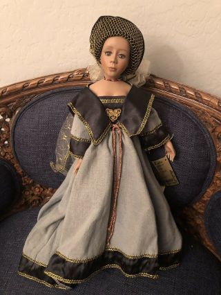 Paulette Aprile For Seymour Mann Porcelain Doll Lady Inara 20 "