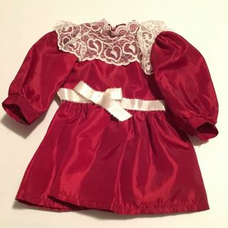 American Girl Samantha Christmas Outfit Historical Pleasant Company (a32 - 12)