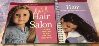 American Girl Doll Pink Hair Salon Book & Hair Styling Tips And Tricks For Girls