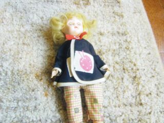 Vintage 7 1/2 " Virga Walker Doll