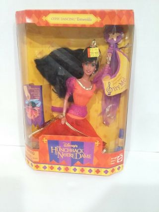 Mattel Disney The Hunchback Of Notre Dame Doll Gypsy Dancing Esmeralda (1995) Mib