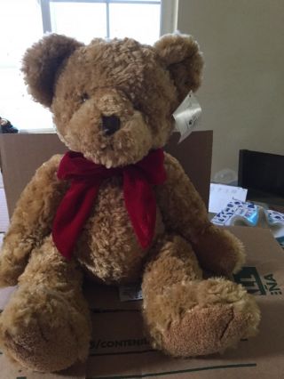 Russ Bombay Company Tan Teddy Bear Plush Animal Soft Stuffed Bear