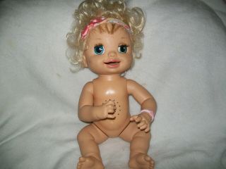 Hasbro Soft Face Baby Alive Doll 2007 Learn To Potty Baby Not