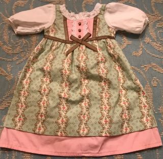 Authentic American Girl Doll Clothes Caroline Work Dress