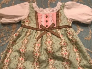 Authentic American Girl Doll Clothes CAROLINE WORK DRESS 2