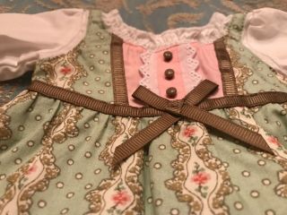Authentic American Girl Doll Clothes CAROLINE WORK DRESS 3