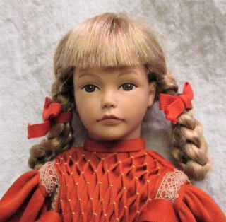 Golda Doll By Heidi Ott 12 " Little Ones Swiss Design Girl Vinyl Artist Doll 1980