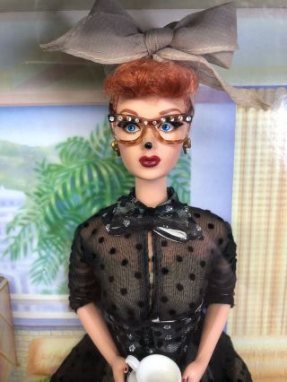 12” Mattel Barbie As I Love Lucy “l.  A.  At Last ” Lucille Ball Nose Nrfb 21319