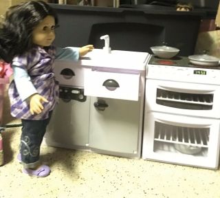 American Girl Doll Or 18 Inch Doll Kitchen