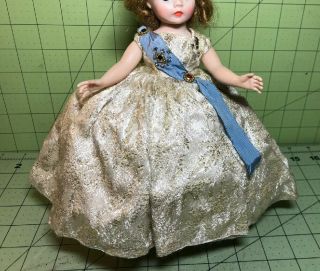No Doll Tagged Madame Alexander Cissette Doll Queen Dress