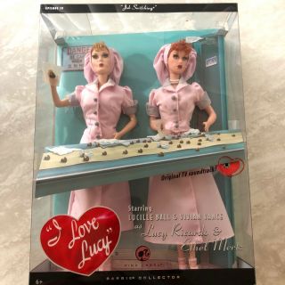 Nib Barbie Collector I Love Lucy Job Switching Dolls