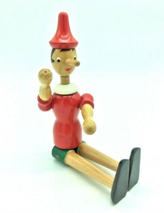 12  Pinocchio Wood Doll Articulated Jointed Posable Hand Painted Figure