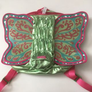 American Girl Wellie Wishers Butterfly Backpack Flutter Wings Doll Carrier