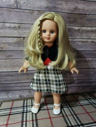 Gotz Doll Blonde Hair Blue Hazel Eyes 18