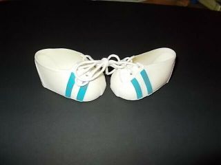 Cabbage Patch Kids Doll Shoes Came Off A Coleco Doll Blue Stripe