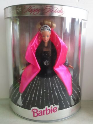 Mib 1998 Mattel Barbie Happy Holidays Special Edition Barbie Doll