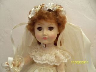 Effanbee Of York 18 " Old Vienna Bride Doll