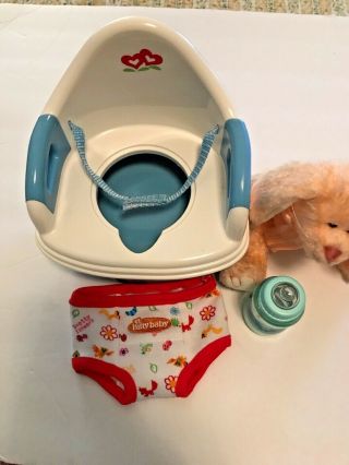 American Girl Bitty Baby Potty With Sounds And
