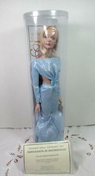 Tonner High Style Sydney Chase Doll - 2003 Reverie Press Exclusive Le 750 - Nrfb