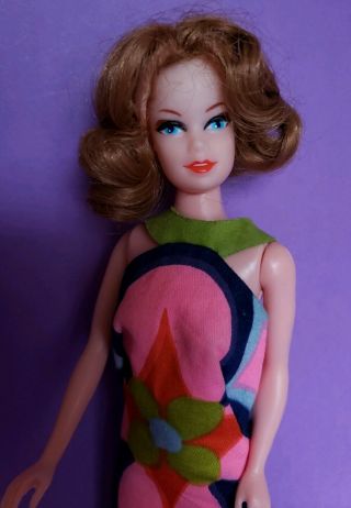 Unusual Vintage Stacey Doll Clone With Wigs,  Made In Hong Kong