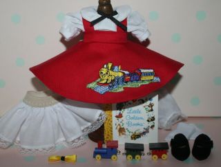 8 " Madame Alexander Ma Train Red Outfit Tagged Tootie