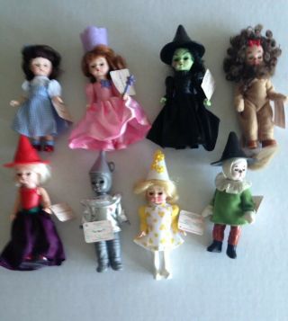 2007 Complete Set Wizard Of Oz - 8 Dolls Madame Alexander/mcdonald 