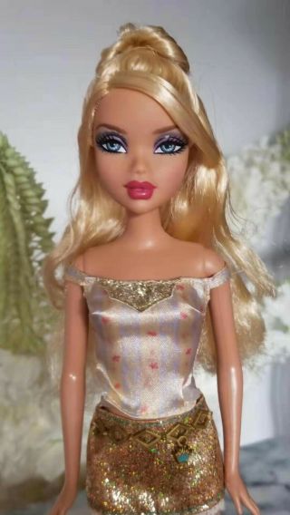 Barbie My Scene Kennedy Hollywood Bling Rare Doll MyScene Blonde Pink Lips 2