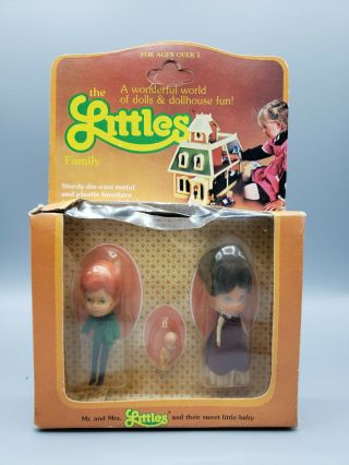 Vintage 1980s Mattel The Littles Die - Cast Dollhouse Furniture – Mr And Mrs.