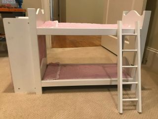 18 Inch Doll Bunk Bed With Closet