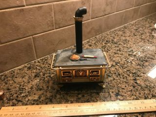 Bodo Hennig Cook Stove With Pie,  Rolling Pin And Knife