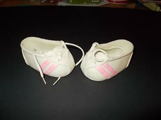Cabbage Patch Kids Doll Shoes Came Off A Coleco Doll Pink Stripe