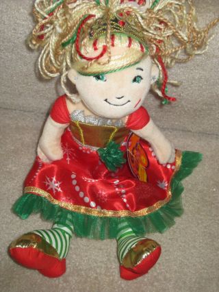 Groovy Girls Christmas Special Edition Plush Doll Hard To Find 13 " Tall