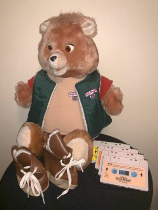 1980s Teddy Ruxpin W/ Books,  Outfits,  Tapes