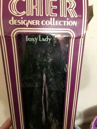Mego Cher " Foxy Lady " Doll Outfit,  By Bob Mackie,  Notes (1976)
