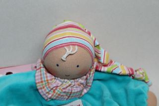 Kathe Kruse Waldorf Doll Gugguli Baby Grab Toy Tag