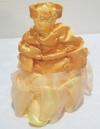 Disney Parks Belle Ball Gown Dress For 12 " Doll Beauty And The Beast Clothes