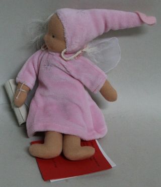 KATHE KRUSE Cloth Doll ANGEL Rosa TAG 2