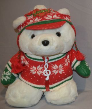 1992 Santa Bear Dayton Hudson Plush Stuffed Animal