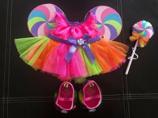 Build A Bear Clothes: Lollipops Fairy Outfit With Shoes