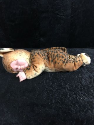 Anne Geddes Leopard Baby Doll Plush 9 "