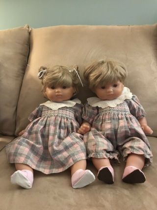 Corolle Twin Baby Dolls 1985