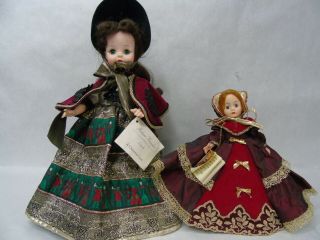 2 Madame Alexander " A Christmas Carol " Dolls T012